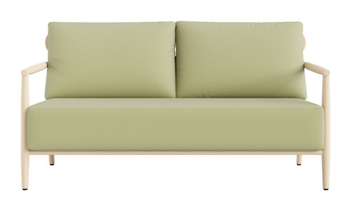 Sora - Loveseat - Green / Brown