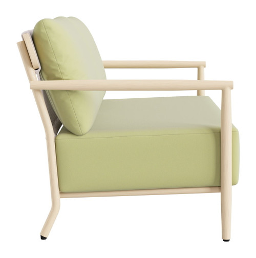 Sora - Loveseat - Green / Brown