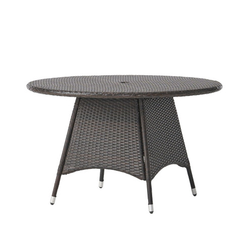 Corsica - Round Dining Table - Brown