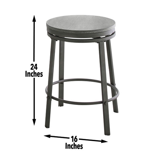 Portland - Counter Stool - Gray