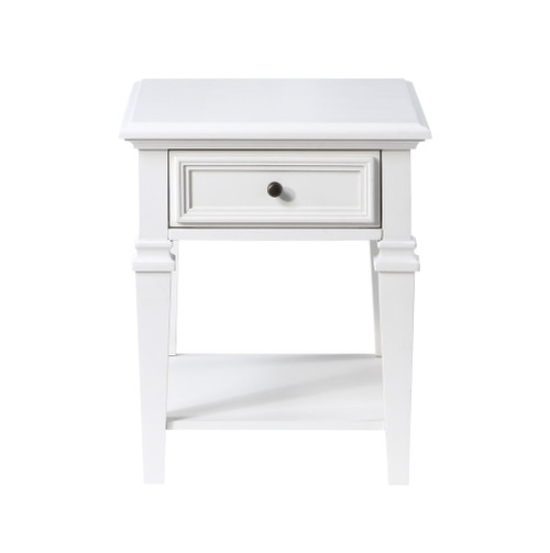 Charlestown - End Table - White