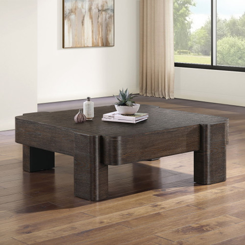 Salina - Square Coffee Table - Espresso