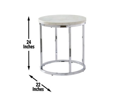 Echo - Marble Top Round Table