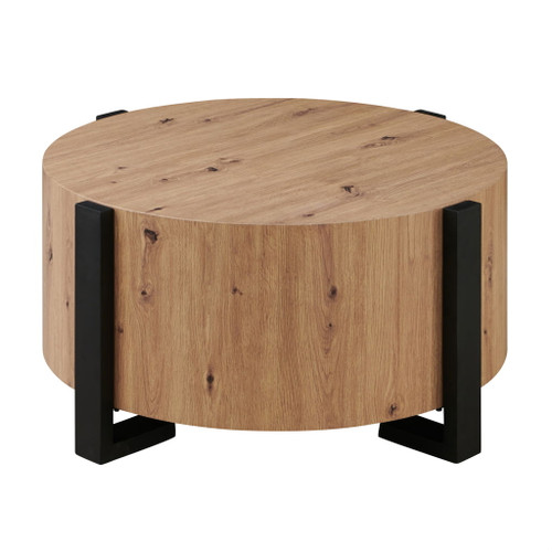 Darcie - Faux Wood Round Table