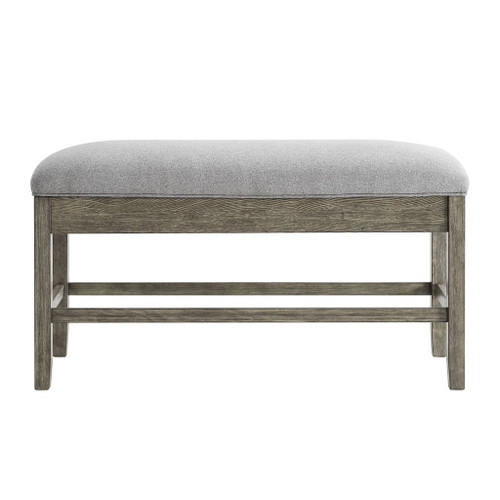 Grayson - Counter Bench - Gray / Light Brown