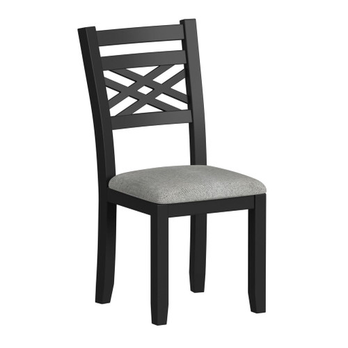 Brooks - 6 Piece Dining Set With Table, 4 Wood Back And Upholstered Seat Chairs, And Bench