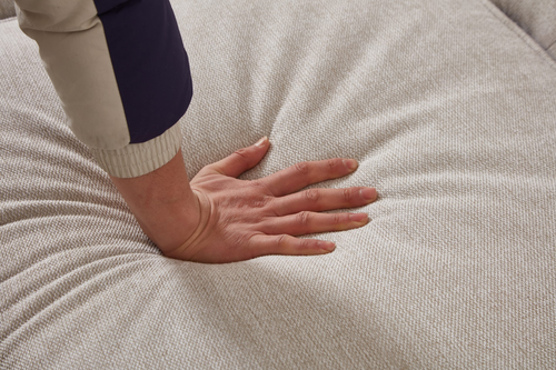 Blake Beige Chesterfield Sectional Sofa