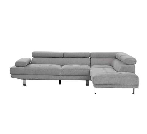 Milton Modern 107" Linen Sectional