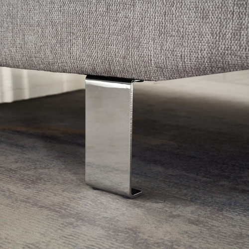 Milton Modern 107" Linen Sectional