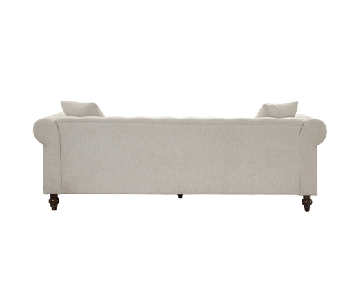 Thomas Beige Chesterfield Sofa