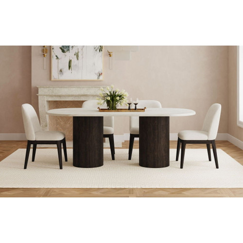 Sylvie - Standard Height Dining Set, Oval Table