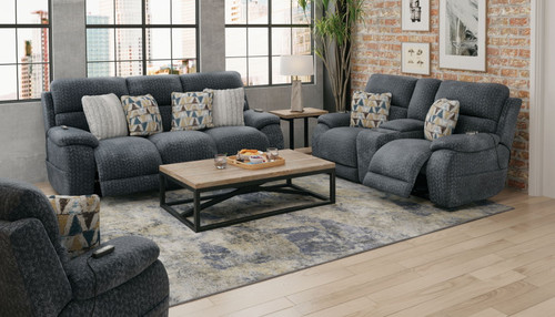 Joya - Power Headrest Power LayFlat Reclining Sofa With CR3 Heat/Massage/Lumbar/ZG