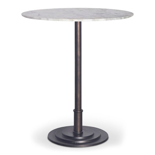 Tori - Outdoor Counter Table - White Marble