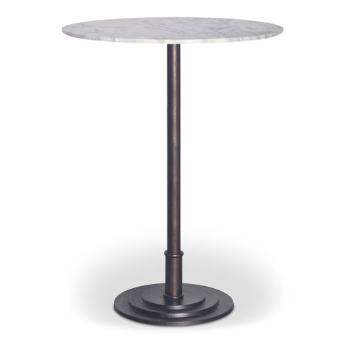 Tori - Outdoor Bar Table - White Marble