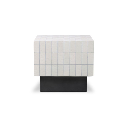 Farren - Outdoor Side Table - Cream