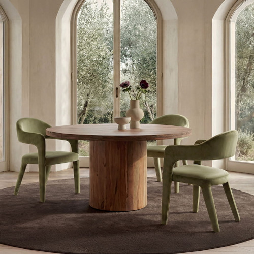 Martens - Dining Chair Velvet - Green