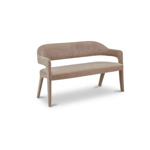 Martens - Dining Bench - Camel / Brown