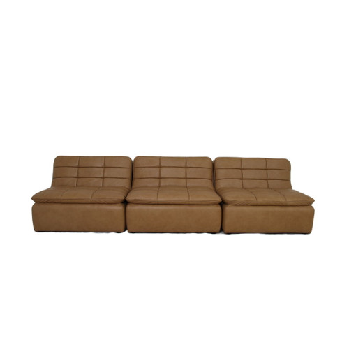 Lino - Armless Modular Sofa - Tan