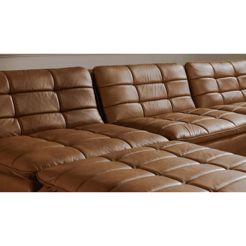Lino - Armless Modular Sofa - Tan