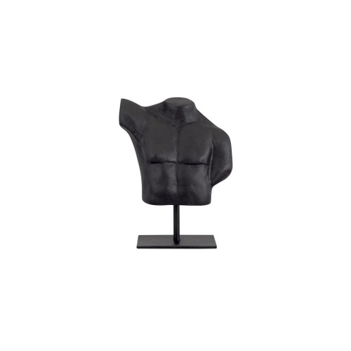 Victor - Cast Alumiinum Sculpture - Aged Black