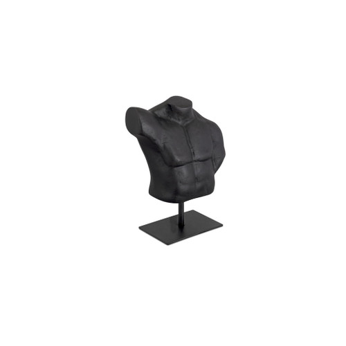 Victor - Cast Alumiinum Sculpture - Aged Black