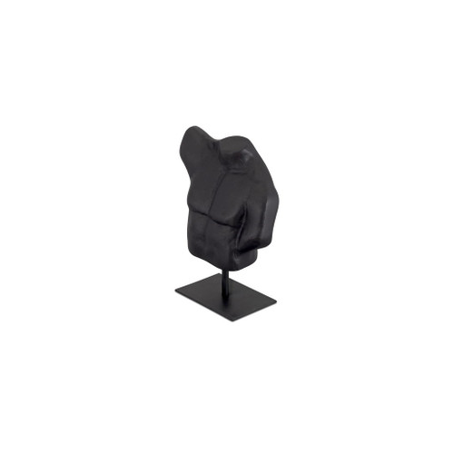 Victor - Cast Alumiinum Sculpture - Aged Black