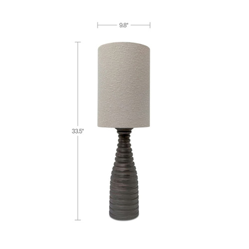 Meili - Table Lamp - Brown / Beige