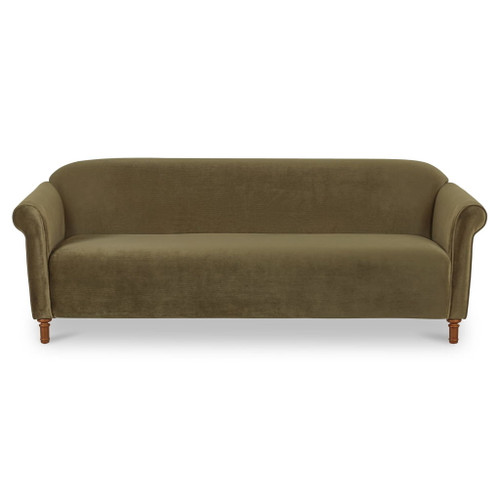 Harmony - Sofa Faux Mohair - Dark Green