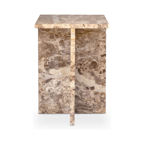 Blair - Accent Table Panther Marble - Beige