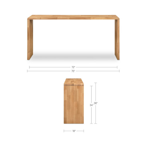 Carrie - Counter Table - Natural