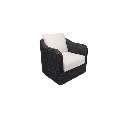 Bodhi - Outdoor Swivel Accent Chair - Charcoal / Gray
