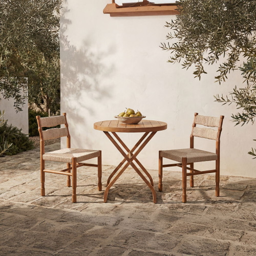 Raf - Outdoor Dining Chair (Set of 2) - Natural