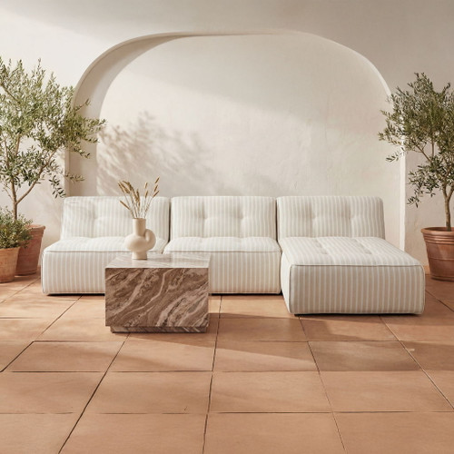 Sunseeker - Outdoor Slipper - Brown Stripe