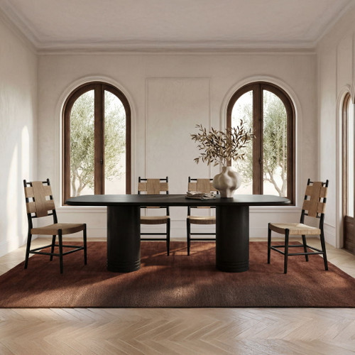 Daphne - Dining Table Large - Black