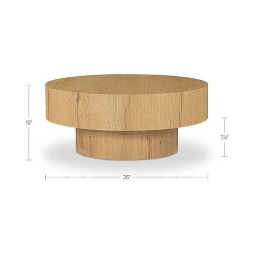 Corey - Coffee Table Rustic - Oak / Natural