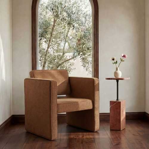 Harris - Accent Chair - Burgundy