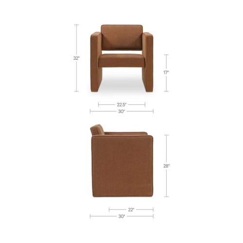 Harris - Accent Chair - Burgundy