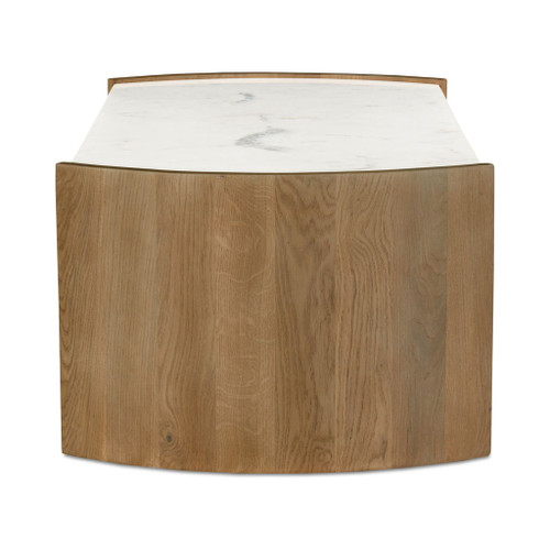 Fern - Coffee Table - White / Light Brown