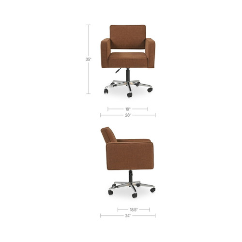 Harris - Office Chair - Burgundy