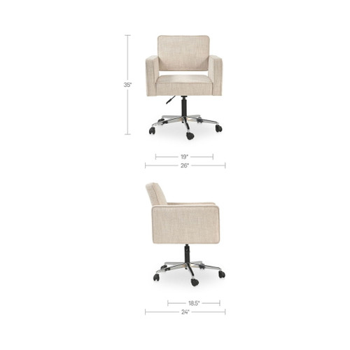 Harris - Office Chair - Oat / Beige
