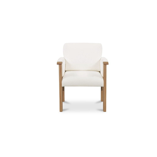 Bauer - Dining Chair - Cream / White / Light Brown
