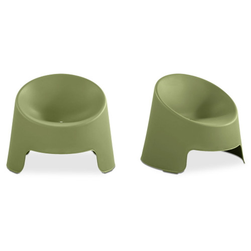 Nolla - Outdoor Accent Chair (Set of 2) - Green
