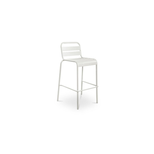 Kade - Outdoor Bar Stool (Set of 2) - White