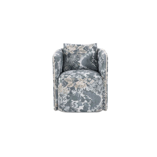 Cecil - Dining Chair Tapestry - Blue / Gray