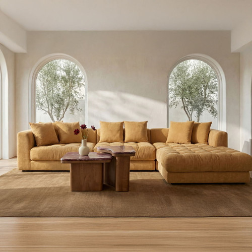 Davie - Slipper Chair - Golden Yellow