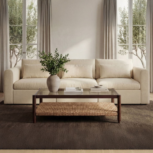 Swift - Left Arm Facing Chair - Light Beige