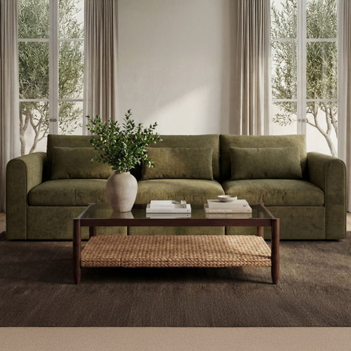 Swift - Right Arm Facing Chair - Dark Green