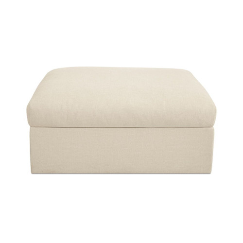 Swift - Storage Ottoman - Light Beige