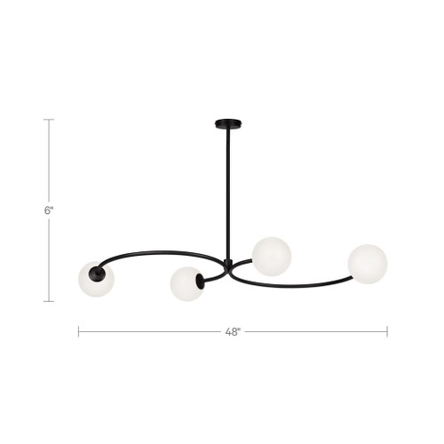 Cedric - Pendant Lamp - White / Black