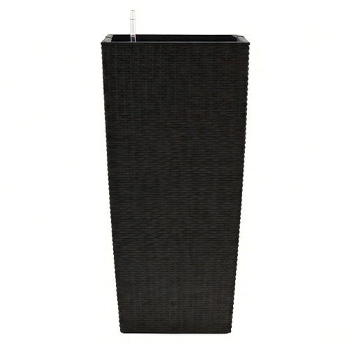 Large Self Watering Flower Pot With Drainage Holes & Inner Tray